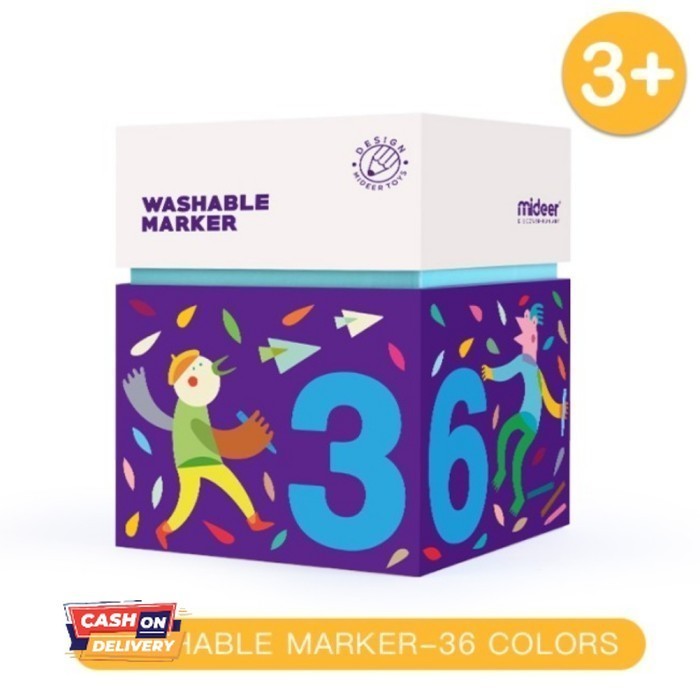 

✨LARIS✨ -mideer washable marker spidol wipe clean