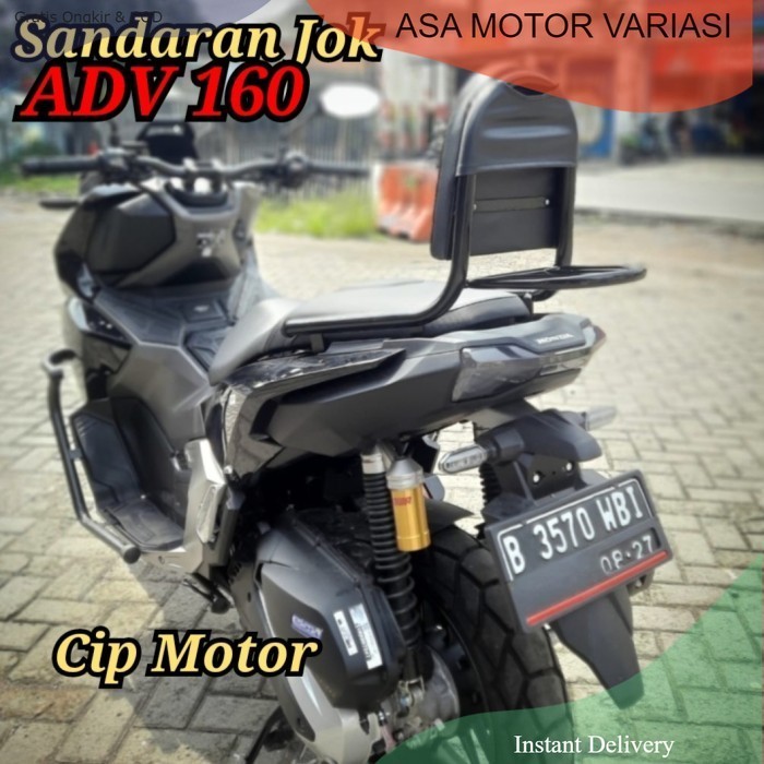 Sandaran Jok Belakang ADV 160 ADV 150 BackRest ADV 160 ADV 150  motor