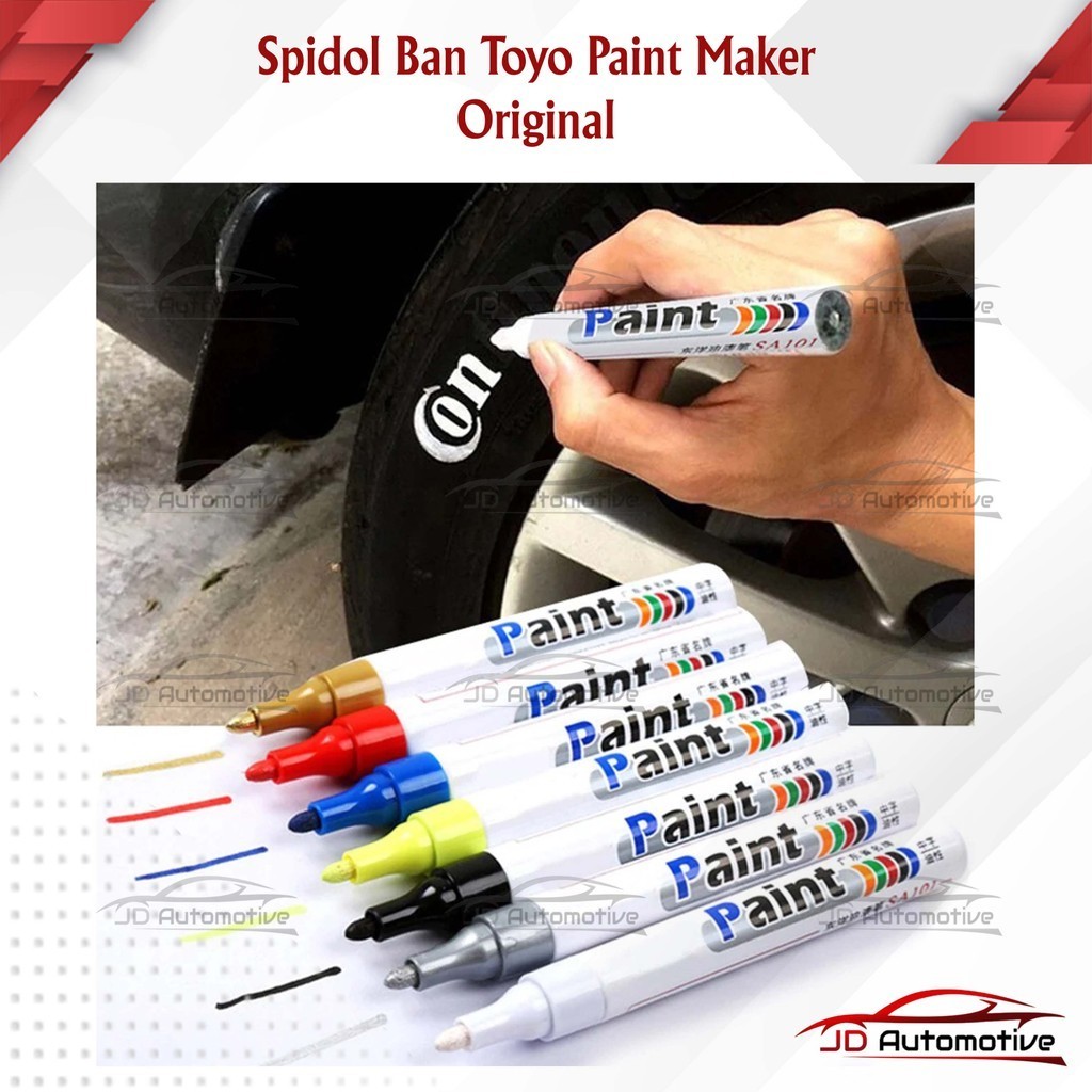 

Spidol Warna Spidol Ban TOYO Paint Marker Toyo Original