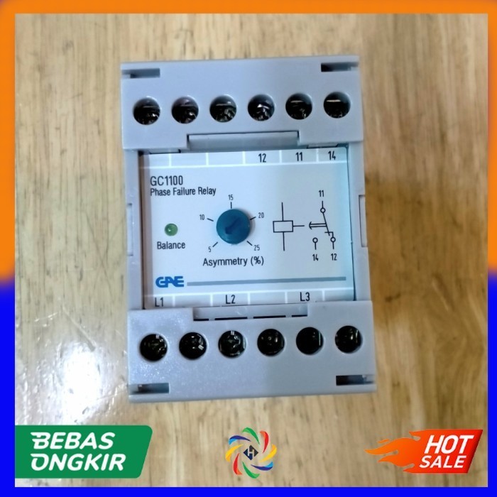 PHASE FAILURE RELAY GAE GC1100/PHASE FAILURE RELAY GC1100 GAE