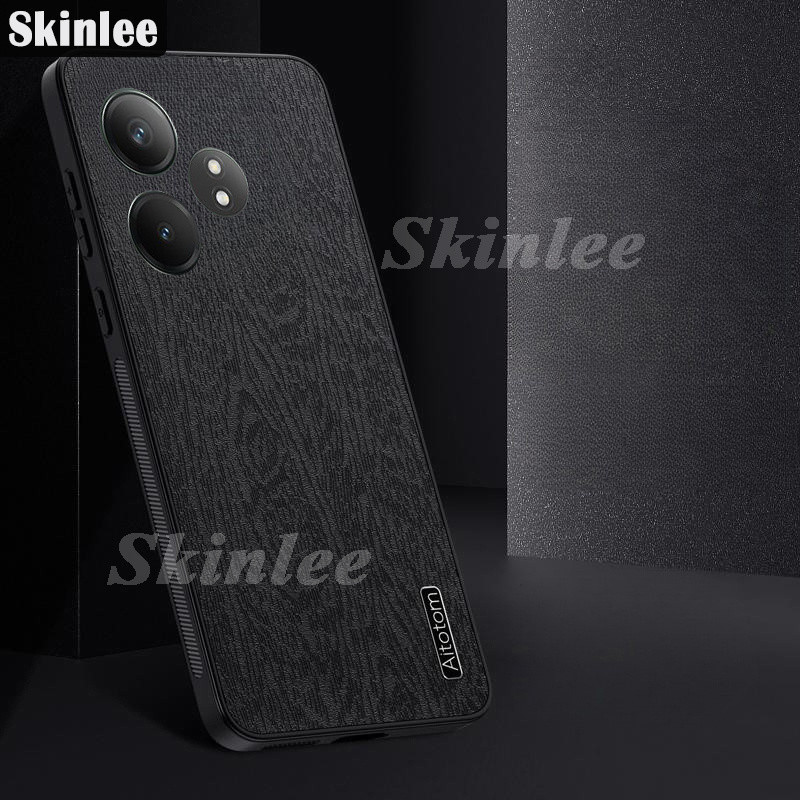 Untuk Realme GT 6T Realme GT6 kasus Tekstur pohon Daun Desain Penutup Untuk Realme GT NEO6 Realme GT