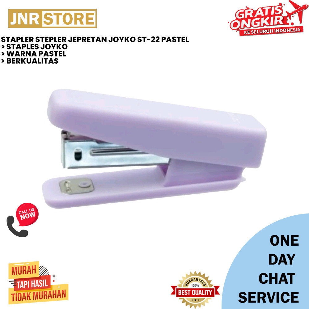 

STAPLER STEPLER JEPRETAN JOYKO ST-22 PASTEL JUNIORELECTRIC