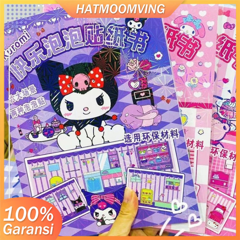 

Diy Ukuran Super Besar Tidak Perlu Memotong Quiet Book Buku Sticker Lucu Jumbo/ Bubble 3D Sticker Book Aesthetic DIY Buku Edukasi Puzzle Premium Cinnamoroll Kuromi Melody Hello Kitty