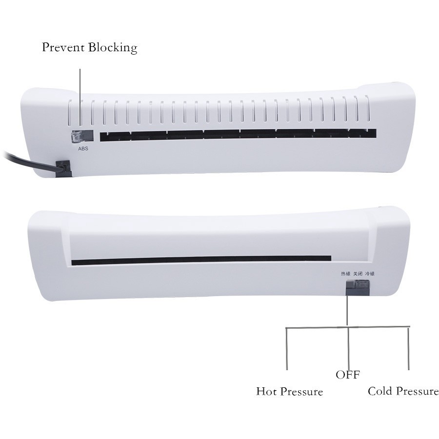 

Osmile SL200 A4 F4 Mesin Laminating Machine Thermal Laminator Panas / Dingin Mesin Laminasi