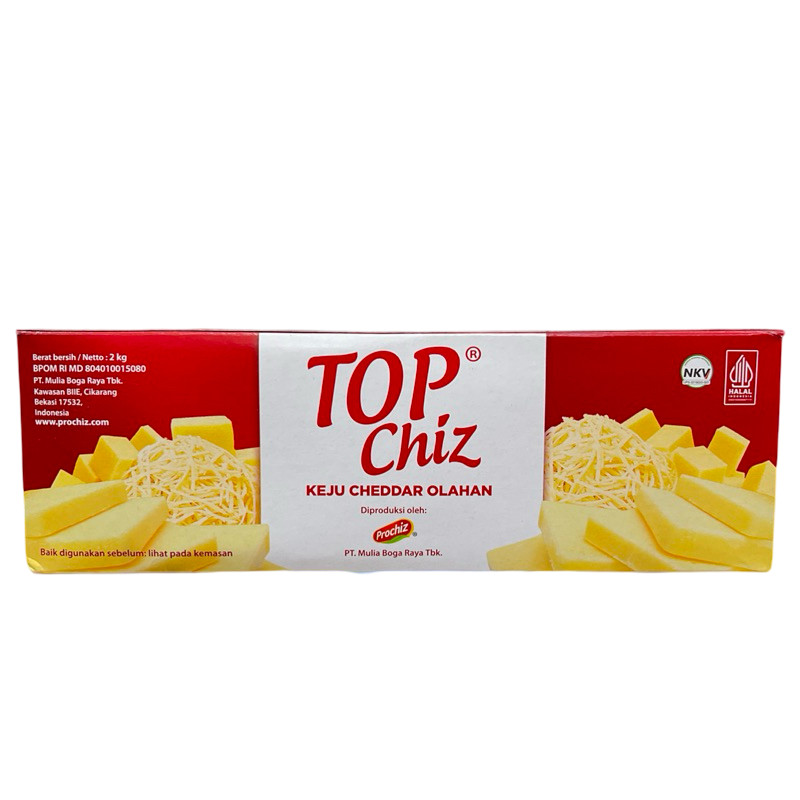 

TOPChiz Keju Cheddar Olahhan 2kg