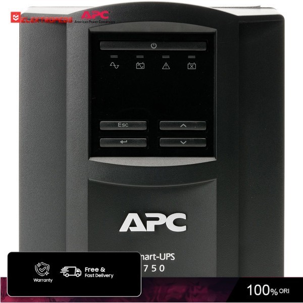 UPS APC SMT750IC Smart-UPS 750VA LCD 230V with SmartConnect - UPS STABILIZER - APC
