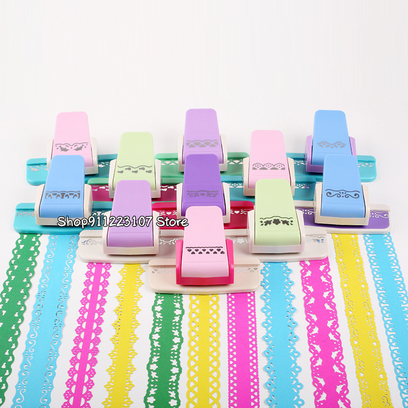 

11 kind New fancy border punch S flower design embossing Punch scrapbooking handmade edge device DIY paper cutter craft Handmade