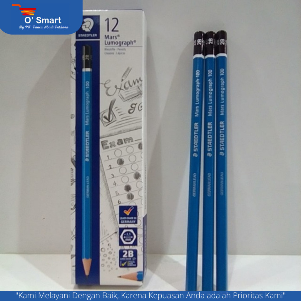 

PENSIL STAEDLER BIRU 100-2B [ 12 PCS ]
