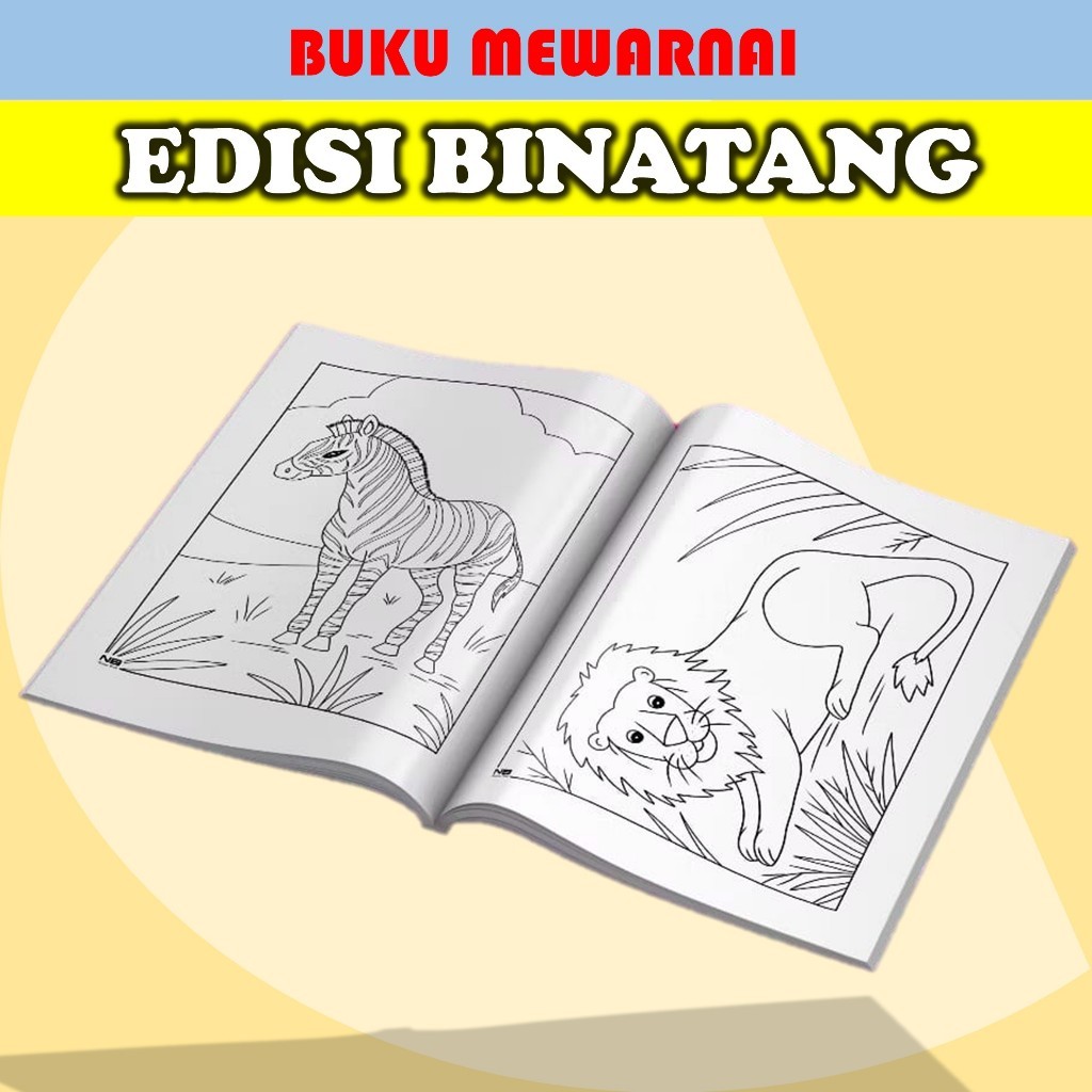 

Buku Gambar Mewarnai Seri Hewan Binatang - Buku Mewarnai Anak TK Seri Hewan Binatang - Coloring Book Seri Hewan Binatang - Buku Gambar Mewarnai Anak SD Aesthetic Tebal Anak 3 Tahun