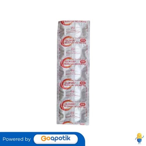 Glikos 500 Mg Strip 10 Tablet