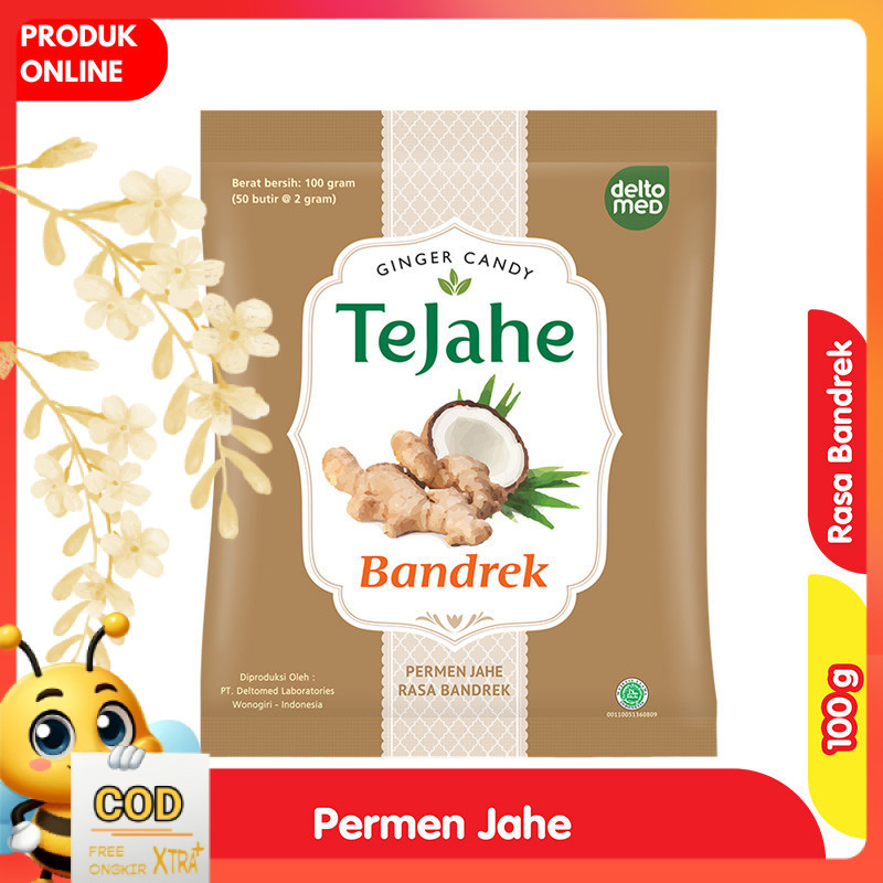 

TeJahe Permen Jahe Rasa Bandrek 100 g