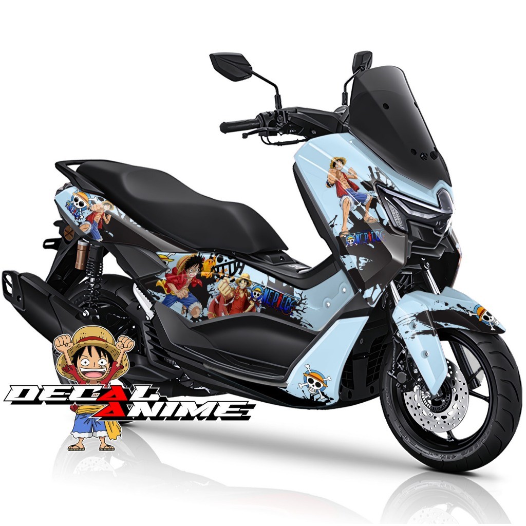 Decal Stiker NMAX TURBO Full Body Sticker Nmax Old - N Max New - Neo Turbo Decal Anime One Piece 5