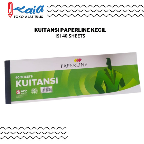 

KUITANSI KECIL PAPERLINE ISI 40 SHEETS