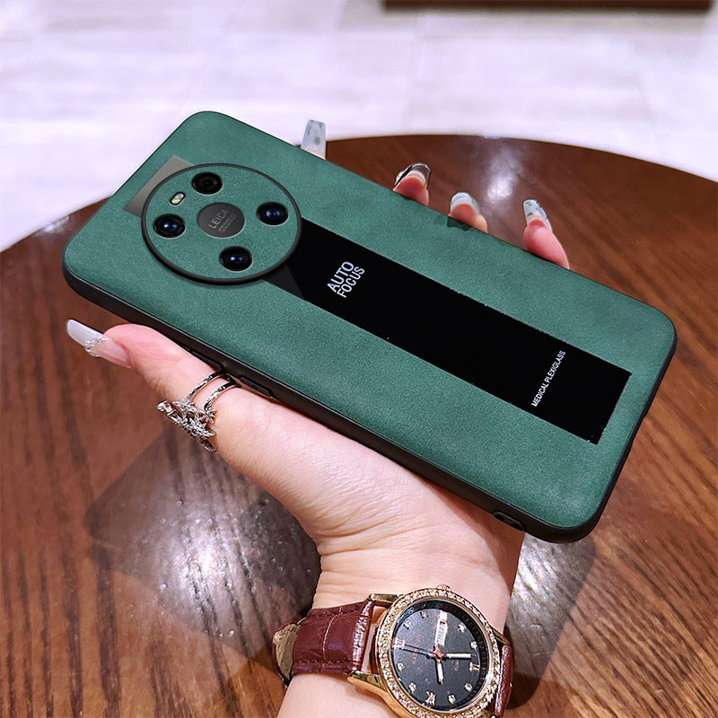 Phone cover For Huawei Mate 20 30 40 Pro case shell Fluff Luxury Sheepskin Silicone Soft Business Al