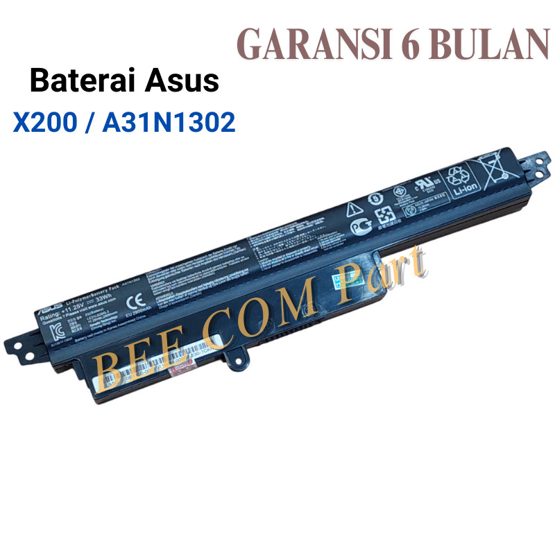 Baterai Batre Asus Vivobook X200CA X200MA F200CA X200 Series New -BEE