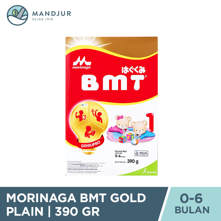 Morinaga BMT Gold 390 Gr - Susu Formula Bayi