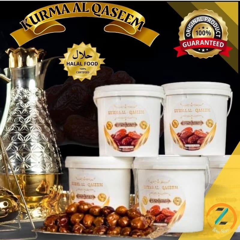 

kurma Al Qaseem ember 500g original kurma premium lembut empuk korma Al qassim