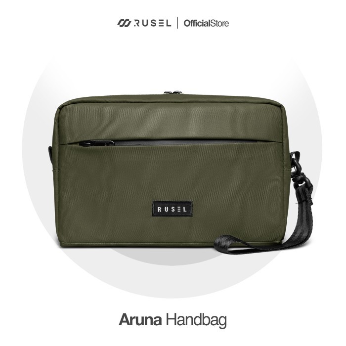 RUSEL CO I Handbag Aruna I Handbag Pria I Clutch pria - Hijau