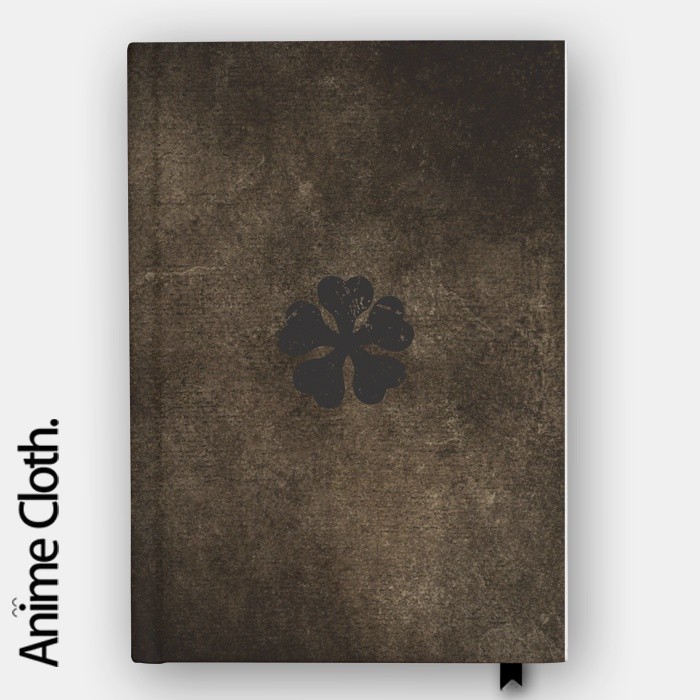 

Notebook Asta Brown Red Grimoire Black Clover Custom Buku Diary Cosplay