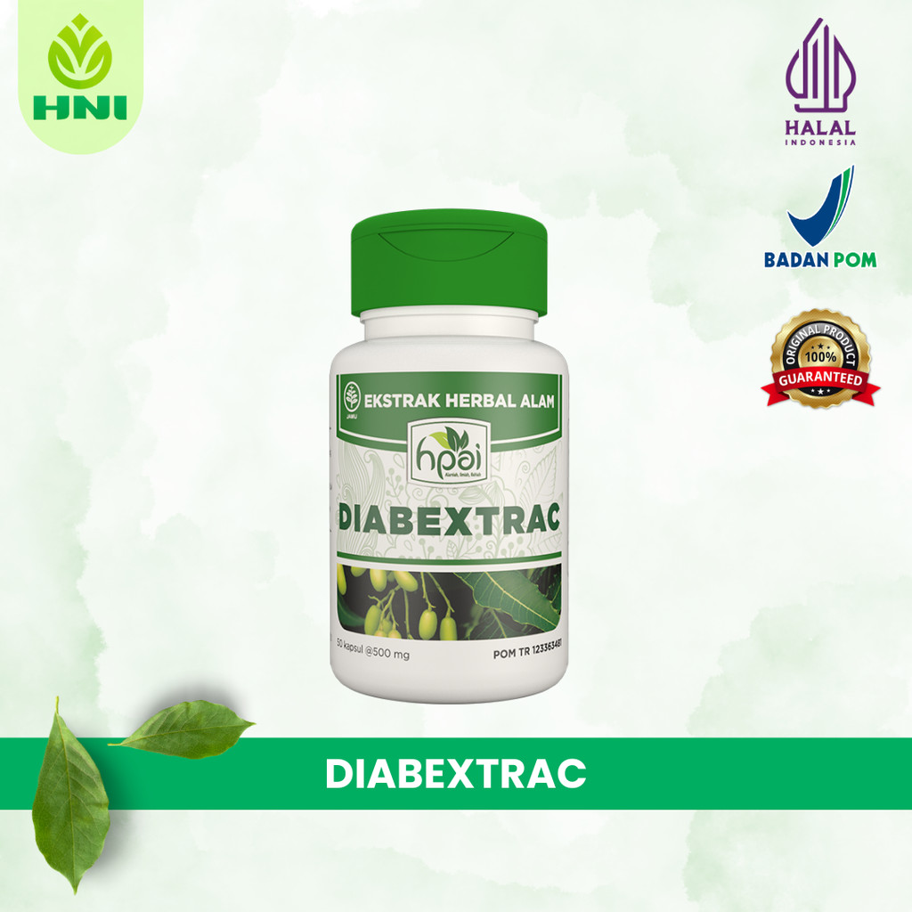 DIABEXTRAC HNI HPAI - Obat Herbal Diabetes Ampuh dan Alami