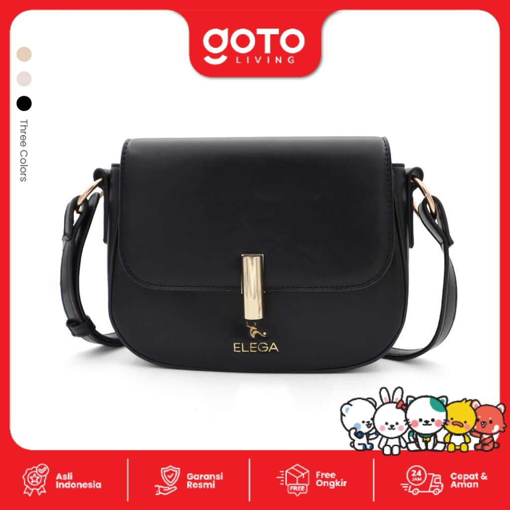 Elega Victoria Fashion Sling Bag Perempuan Tas Selempang Bahu Wanita