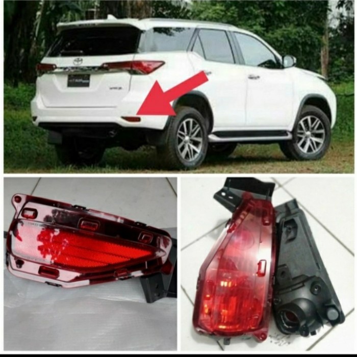 LAMPU BUMPER belakang Fortuner VRZ original