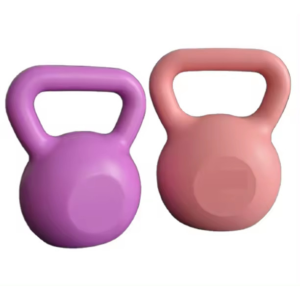 Colorful customize peptide competition kettlebell adjustable dumbbell set for fitness cycle