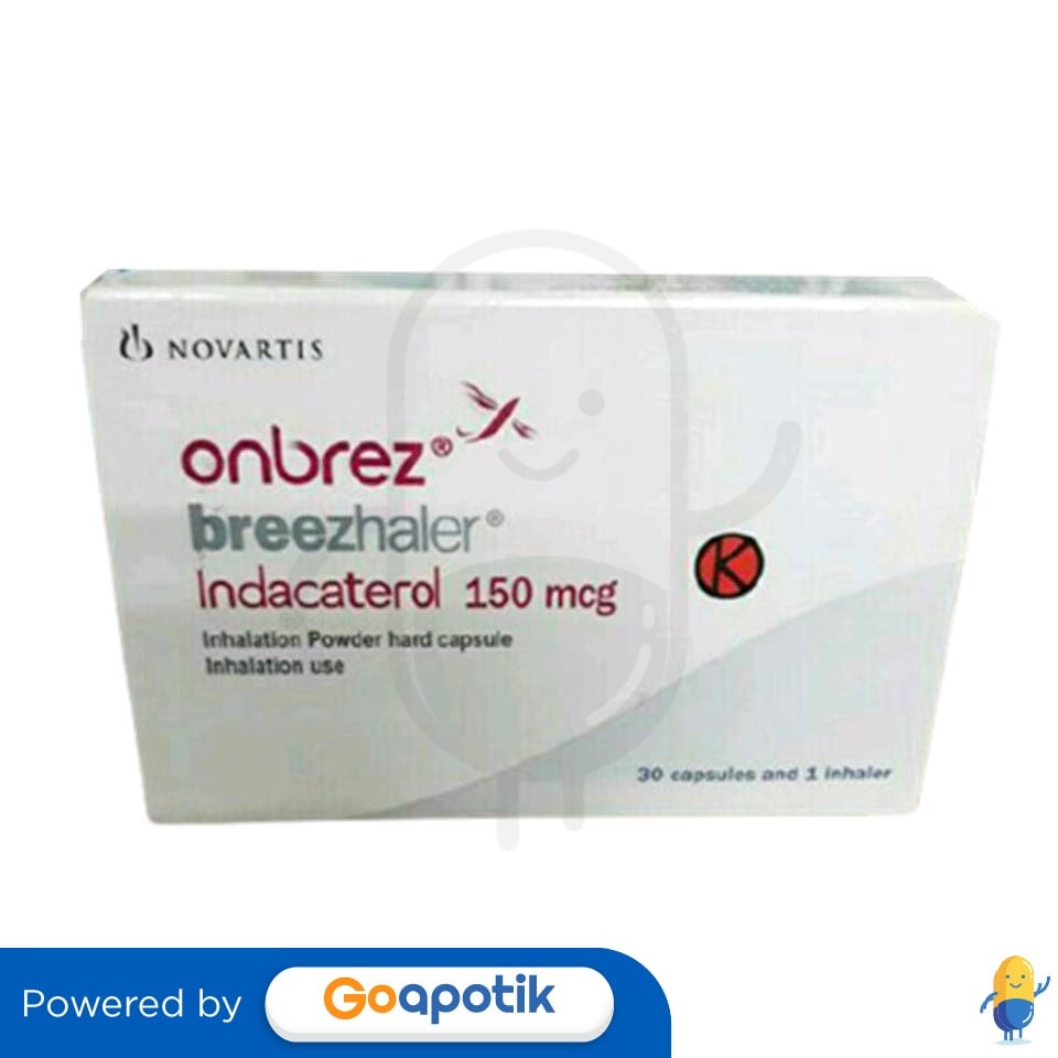 Onbrez Breezhaler 150 Mcg 30 Pcs