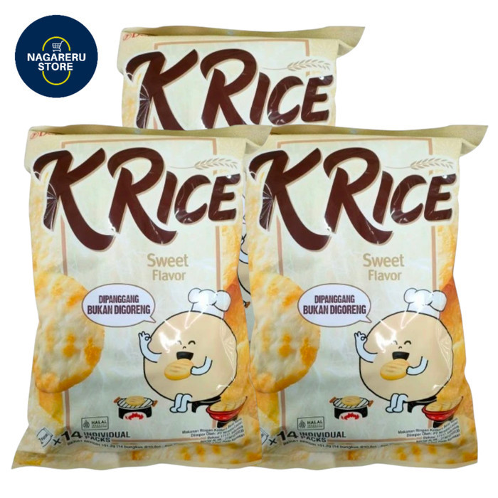 

Beli 3 lebih hemat delfi orion krice sweet flavor 151 gr isi 14 packs (makanan ringan krekers beras manis)