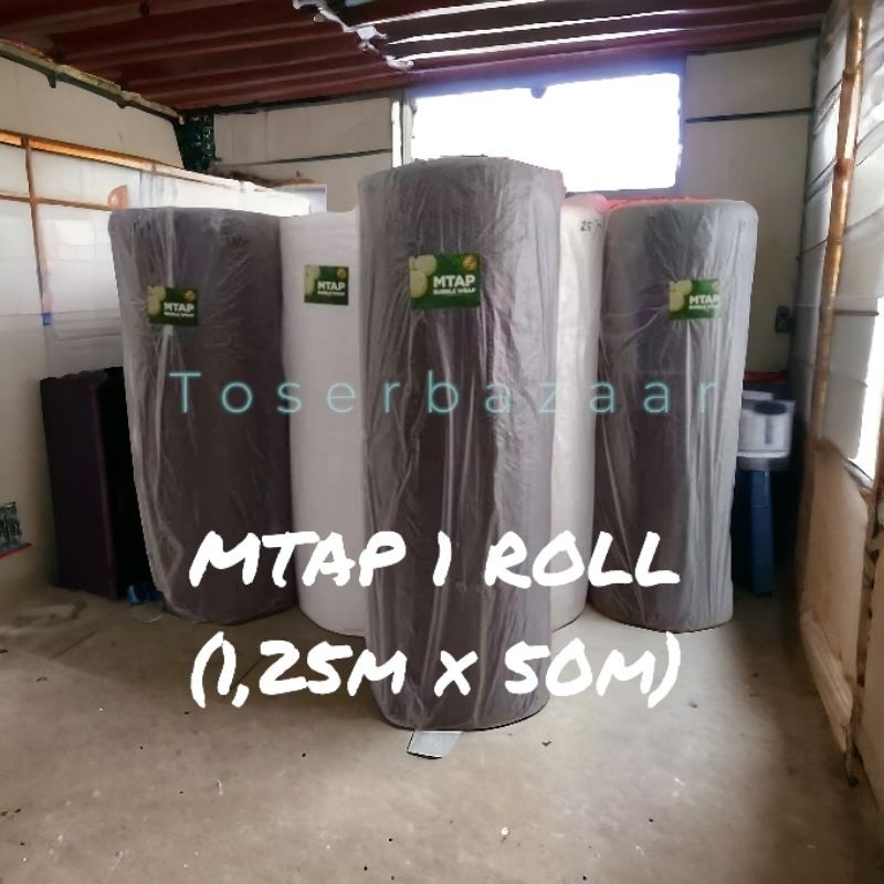 

BUBBLE WRAP MTAP ORIGINAL TEBAL 1 ROLL 1,25M X 50M XTRA ONGKIR MEDAN