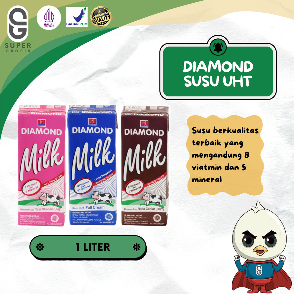 Diamond Susu UHT [1 liter]