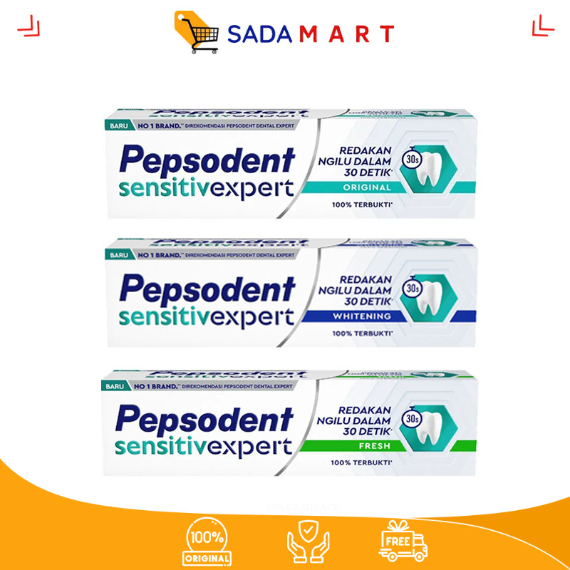 PEPSODENT PASTA GIGI SENSITIVE EXPERT 100GR ALL VARIAN