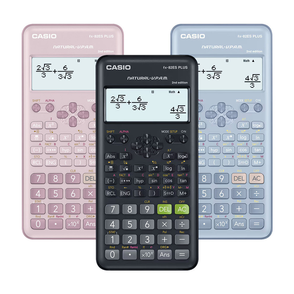 

Kalkulator Casio Scientific Calculator FX-82ES PLUS Original 2nd Edition/FX-82CW Claswiz