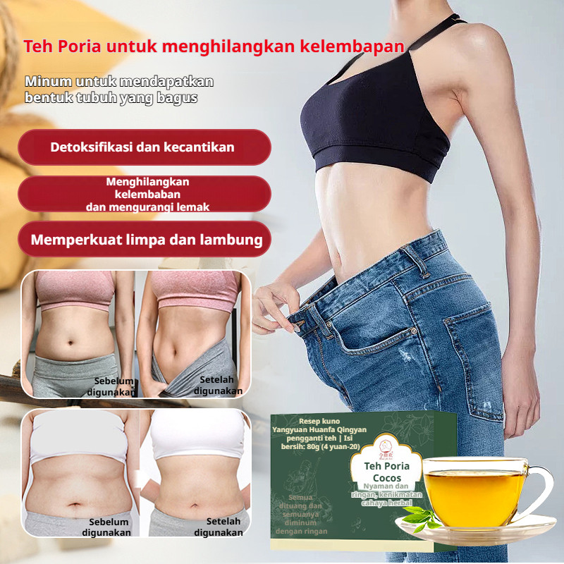 

【Beli 1 Gratis 1】Summer Poria Light Tea /Job's Tears Minuman Ringan Kuah Teh Poria Kuah Teh/ Job's Tears Minuman Ringan Poria/diet tea/teh diet/usus teh rimpang/teh quensi/tea blend/tea drink