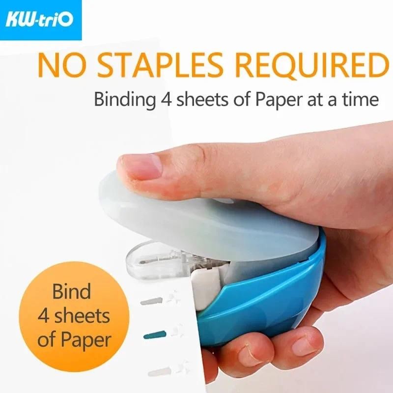

Stapling Stapler Without Staple Stapler Free Stapleless Stapler No Nails No Staples Stapling Machine Mini Cute Book Paper