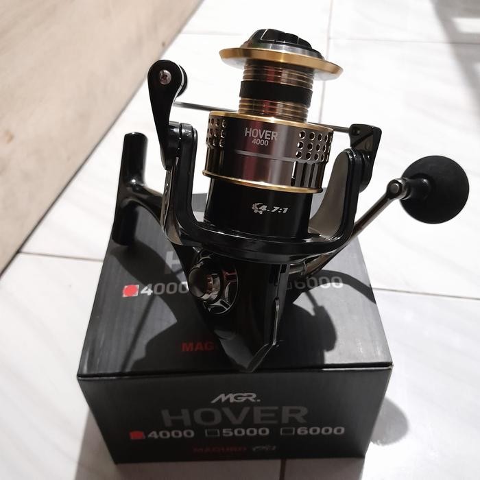 Reel Spinning Maguro Hover Power Handle Ukuran 1000, 2000, 3000, 4000, 5000, 6000 Pancing - HOVER 40