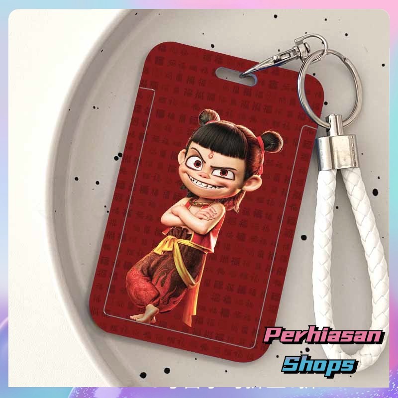 

【Perhiasan Shops】ID CARD HOLDER MOTIF KAWAII TEMPAT KARTU PHOTOCARD PHOTO CARD Dilengkapi Dengan Tali Tangan Berkualitas Tinggi Mendukung Diskon Untuk Pembelian Grosir,Seri Tokoh Ne Zha Secara Keseluruhan