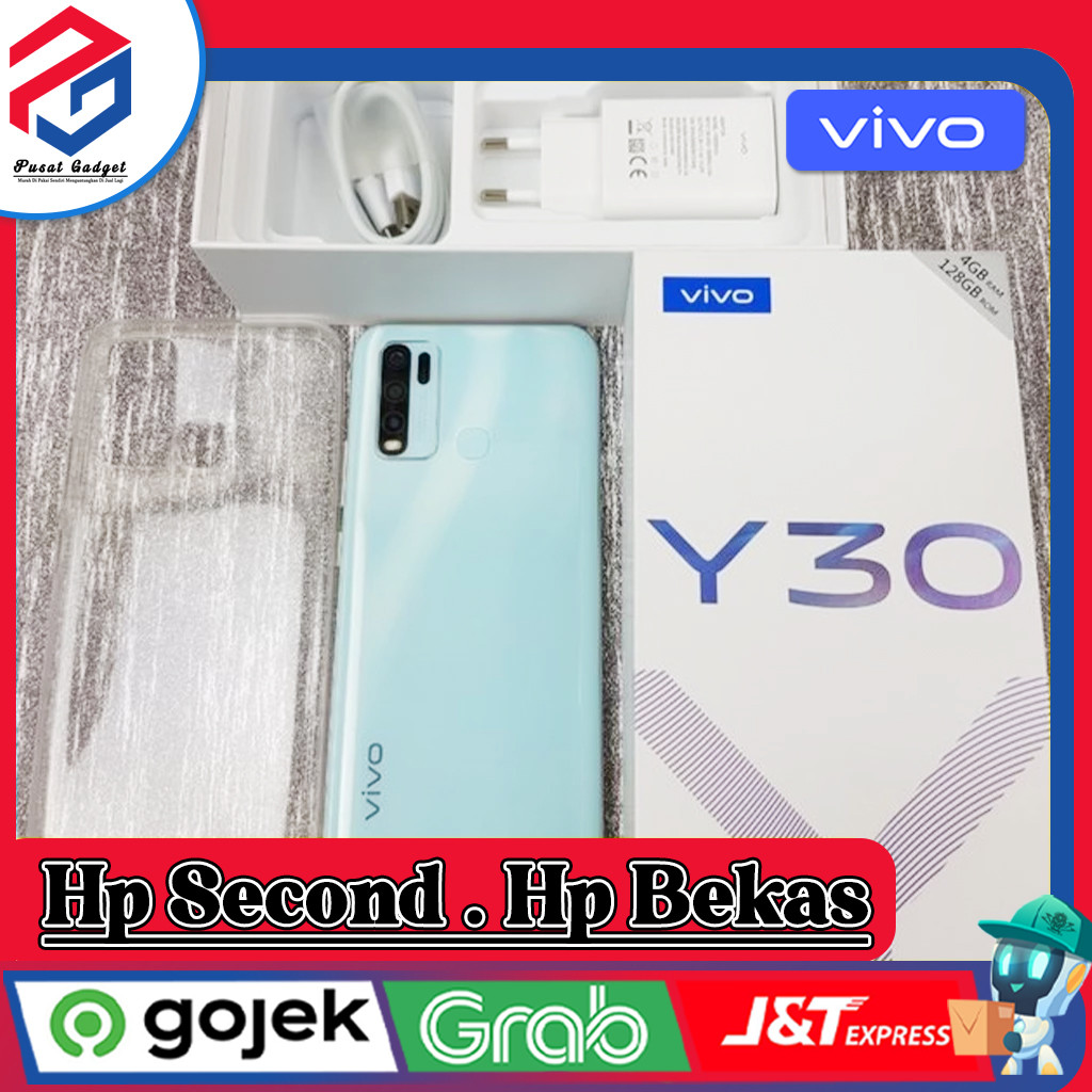 Vivo Y30 Ram 4/128GB | Ram 6/128GB Second Grade A