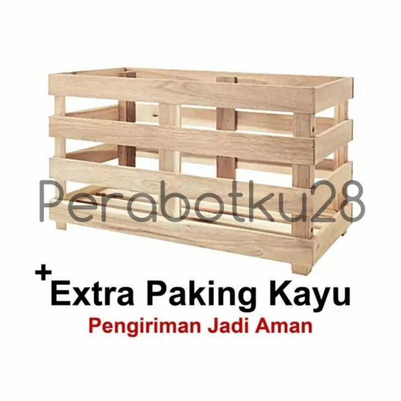 

[PERABOTKU28] PROMO TERMURAH Extra packing kayu