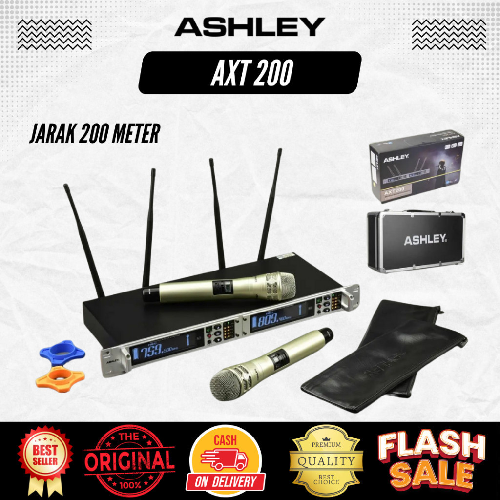 Mic Wireless Ashley AXT 200