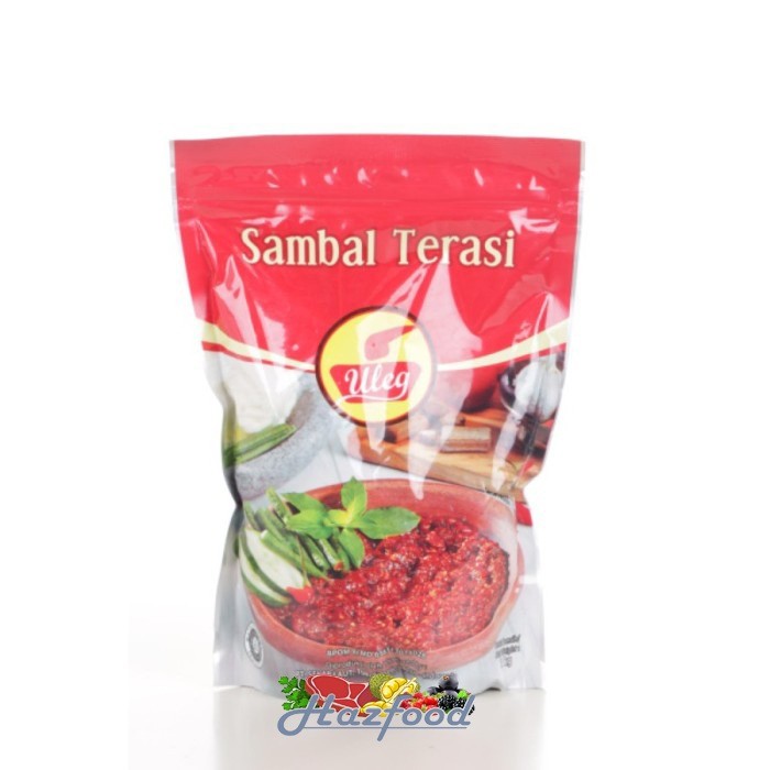 

Uleg Sambal Terasi Pouch 1 Kg | Sambal Terasi Finna