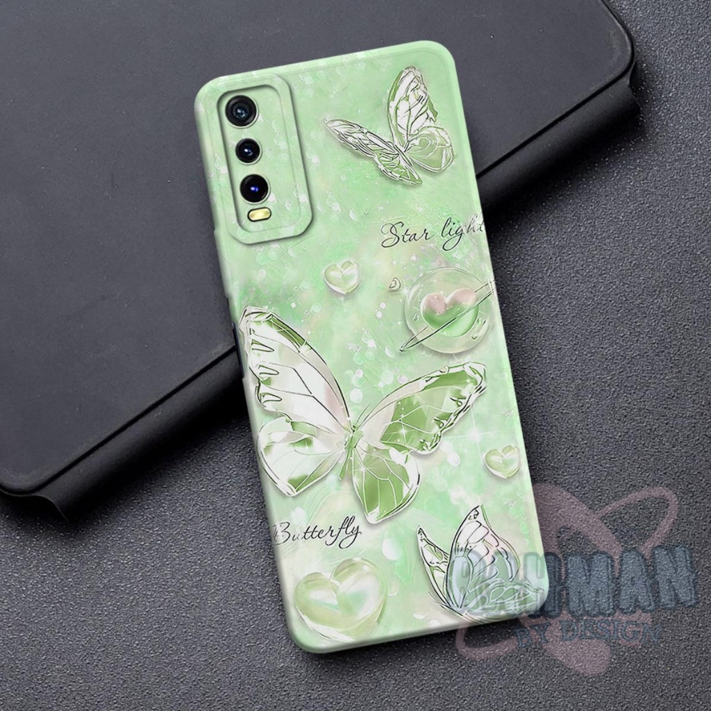 Softcase Vivo Y12s - Vivo Y20 - Vivo Y20s - Bahan karet lentur - Motif Keren - silikon lentur - Casi