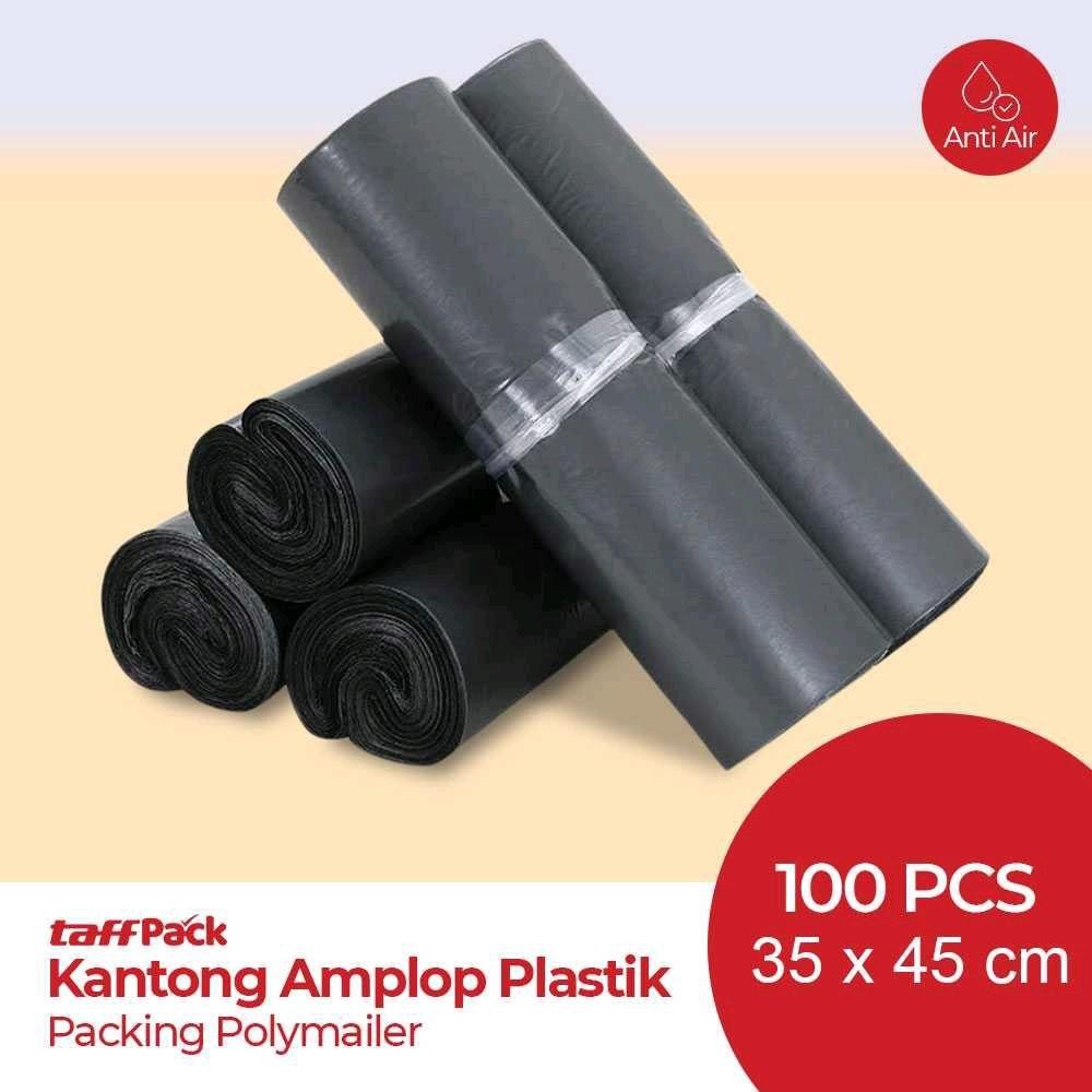 

TaffPACK Kantong Amplop Plastik Packing Polybag Recycle 100 PCS ( GCHX0EBK)