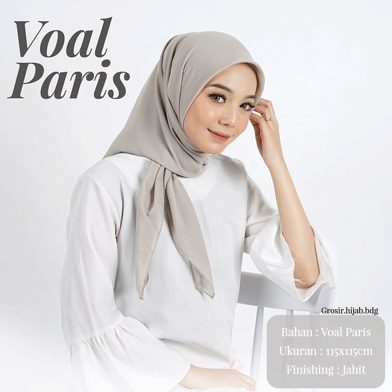 Khifa.wear - Voal Paris / Paris Premium / Paris premium segiempat