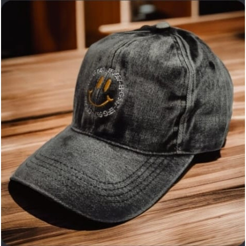 Arvahstore - Topi Distro Bahan Levis / Topi Levis Pria Dewasa