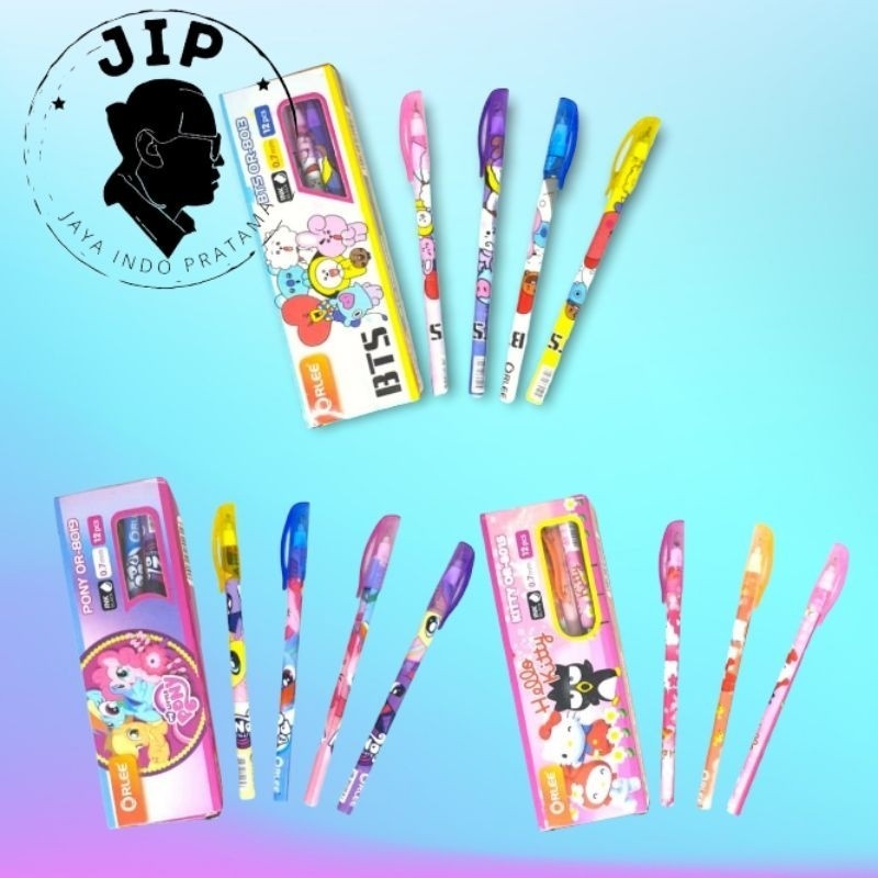 

(GROSS) SERBA MURAH STAR || PULPEN ORLEE FANCY HELLOKITTY BTS LITTLE PONY || BOLPEN KARAKTER MURAH