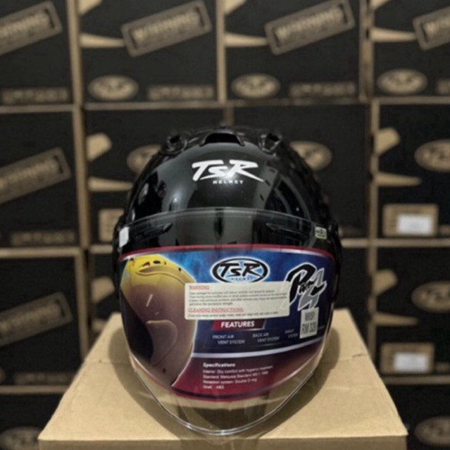 HELM TSR RAM4 GLASS BLACK