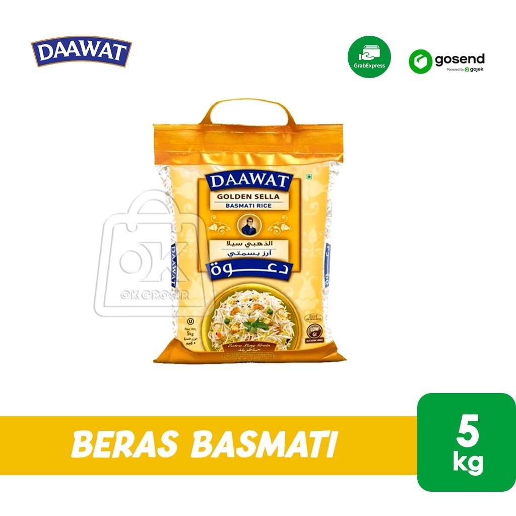 

Beras Basmati Daawat Golden Sella 5 kg (KHUSUS INSTANT)
