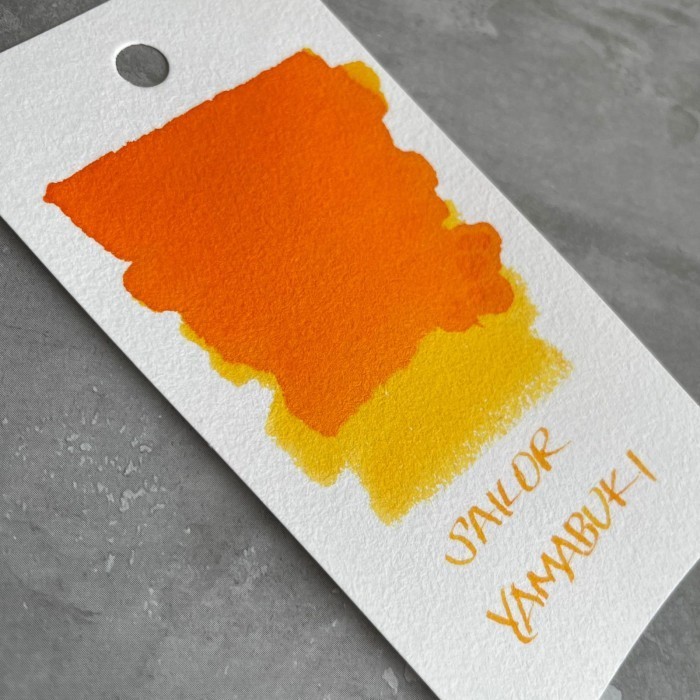 

[New] SAILOR Fountain Pen Ink MANYO 50ml/ Tinta Fountain Pen - Yamabuki