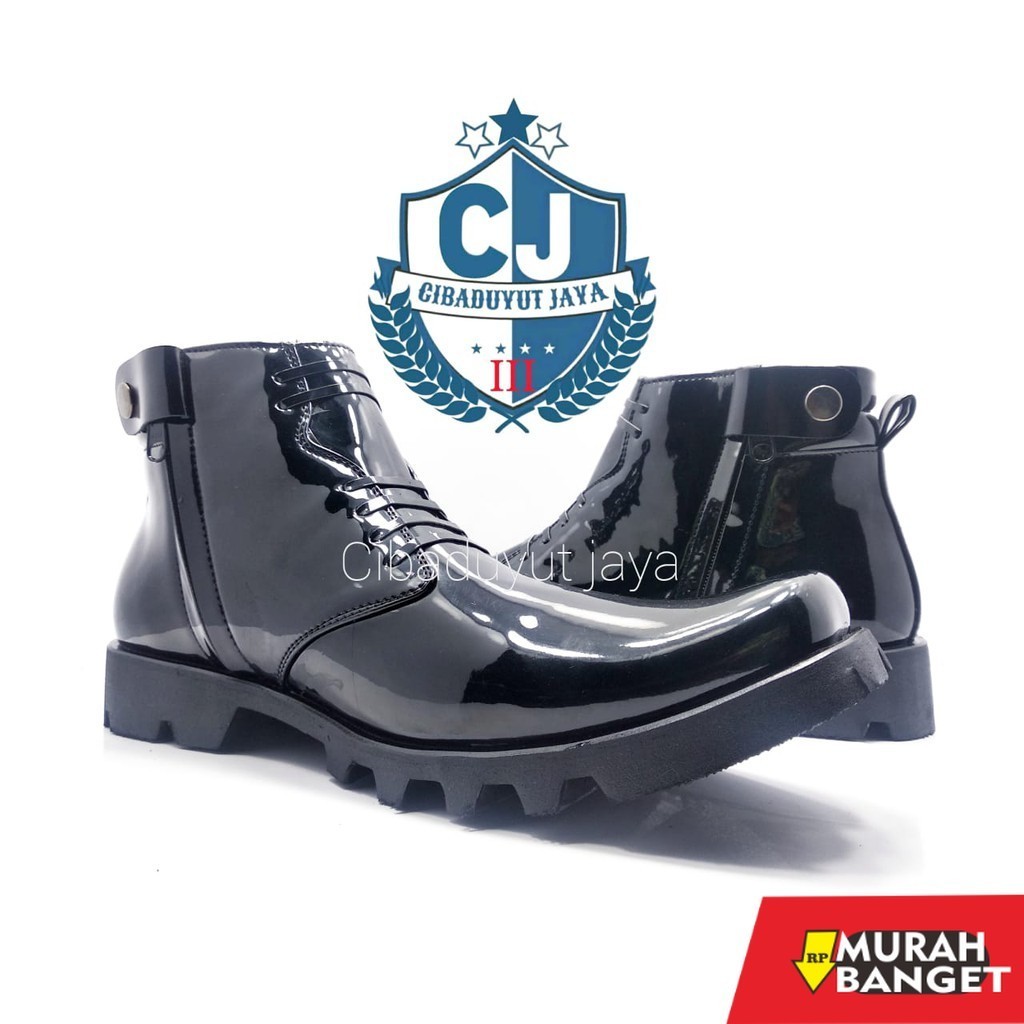 Sepatu pdh- SEPATU PDH TNI POLRI DISHUB POLPP KILAP ANTI SEMIR SOL RADIAL KEREN UNTUK PEKERJA KERAS